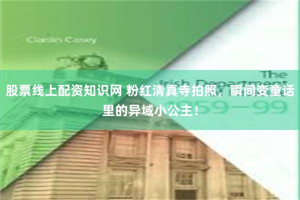 股票线上配资知识网 粉红清真寺拍照，瞬间变童话里的异域小公主！